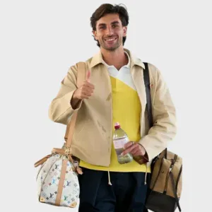 FIFA World Cup 2026 Spain Team Arrival Beige Jacket