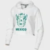 FIFA World Cup 2026 Mexico Crop Hoodie
