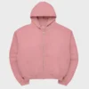 Justin Bieber 2026 FIFA World Cup Pink Hooded Jacket