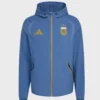 FIFA World Cup 2026 Lionel Messi Blue Hooded Jacket