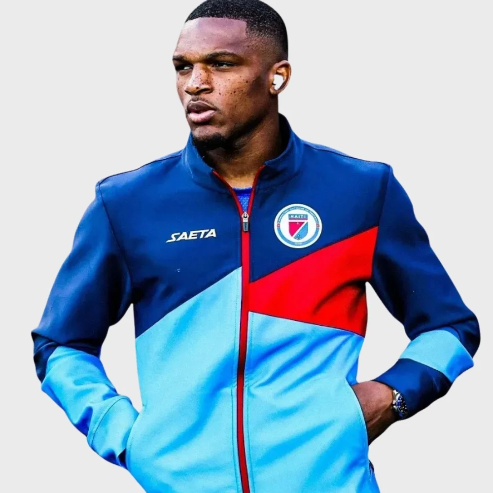 FIFA World Cup 2026 Haiti Track Jacket FIFA World Cup 2026 Haiti Track Jacket