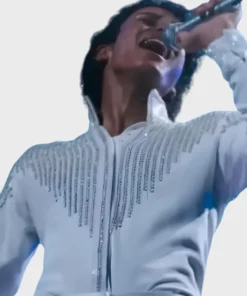 Jaafar Jackson Michael White Jacket