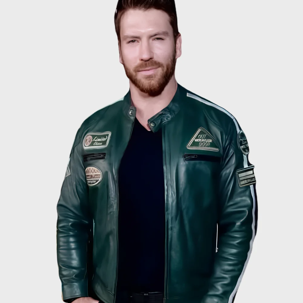 The Bluff Movie Premiere Jesse Kove Leather Jacket The Bluff Movie Premiere Jesse Kove Leather Jacket