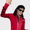 Bad World Tour Michael Jackson Red Jacket