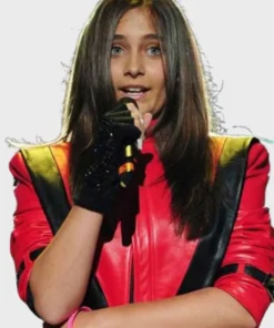 Bad World Tour Michael Jackson Red Jacket
