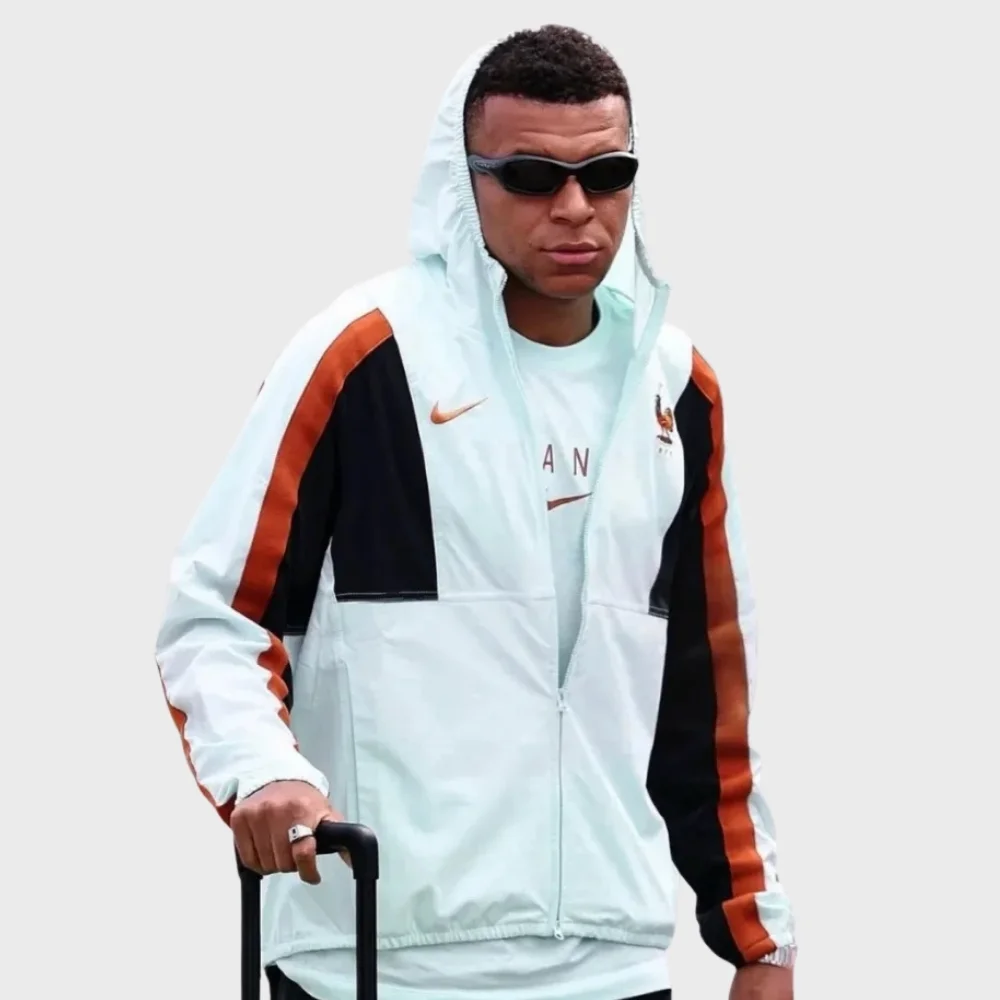FIFA World Cup 2026 Kylian Mbappé France Hooded Jacket FIFA World Cup 2026 Kylian Mbappé France Hooded Jacket