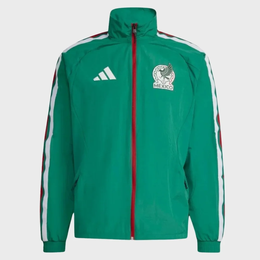 FIFA World Cup 2026 Mexico Green Anthem Jacket FIFA World Cup 2026 Mexico Green Anthem Jacket