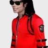 Bad World Tour Michael Jackson Red Jacket
