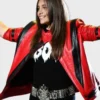 Bad World Tour Michael Jackson Red Jacket