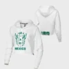 FIFA World Cup 2026 Mexico Crop Hoodie