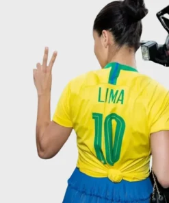 FIFA World Cup 2026 Adriana Lima 12 Brazil Jersey