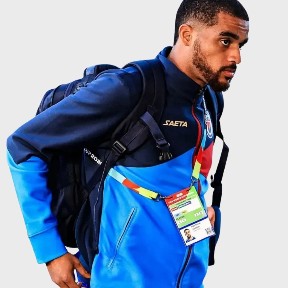 FIFA World Cup 2026 Haiti Track Jacket FIFA World Cup 2026 Haiti Track Jacket
