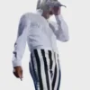 Jaafar Jackson Michael White Jacket