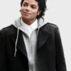 Michael Jackson Gray Wool Coat