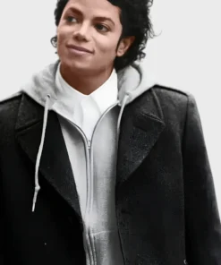 Michael Jackson Gray Wool Coat