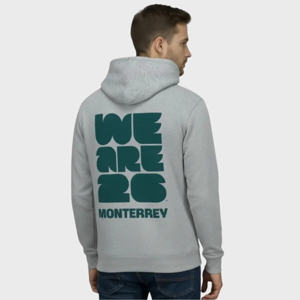 FIFA World Cup 2026 Monterrey Grey Hoodie FIFA World Cup 2026 Monterrey Grey Hoodie
