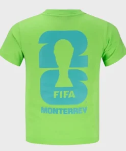 FIFA World Cup 2026 Monterrey Neon Green T-Shirt