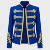 Michael 2026 Jaafar Jackson Blue Jacket