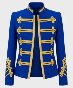 Michael 2026 Jaafar Jackson Blue Jacket