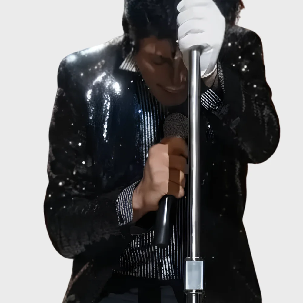 Michael 2026 Jaafar Jackson Sequin Blazer Michael 2026 Jaafar Jackson Sequin Blazer