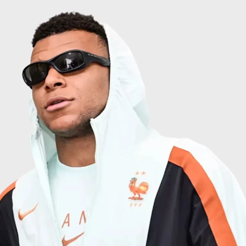 FIFA World Cup 2026 Kylian Mbappé France Hooded Jacket FIFA World Cup 2026 Kylian Mbappé France Hooded Jacket