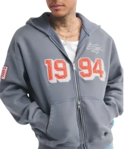 Abercrombie & Fitch USA 94 FIFA World Cup Grey Hoodie