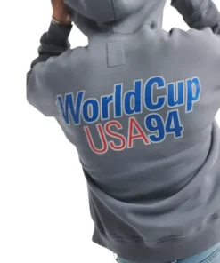 Abercrombie & Fitch USA FIFA World Cup Grey Hoodie