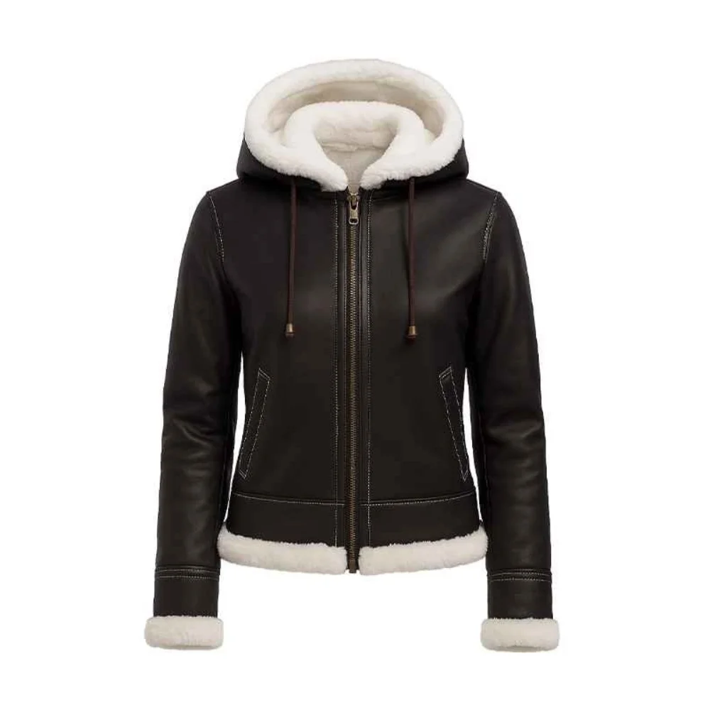 B3 Aviator Bomber Shearling Jacket main front B3 Aviator Bomber Shearling Jacket main front
