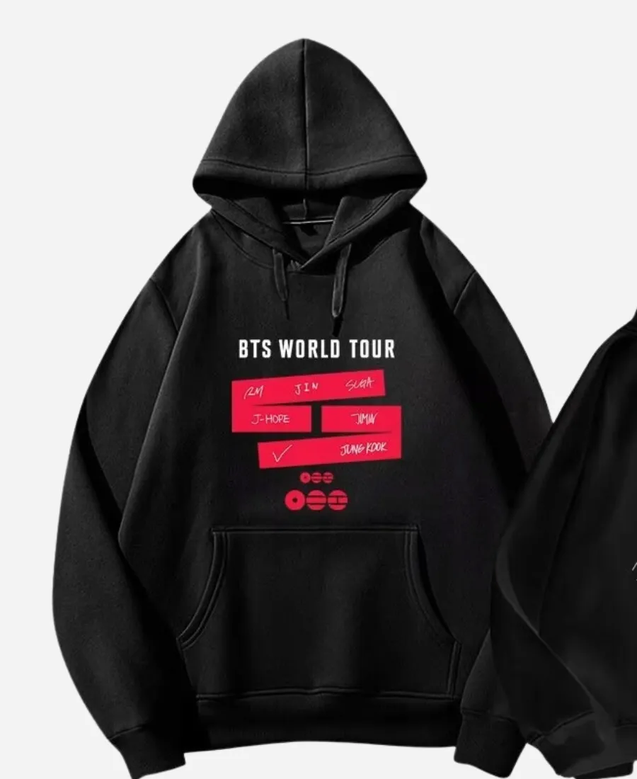 BTS Legends Are Back Arirang World Tour Hoodie BTS Legends Are Back Arirang World Tour Hoodie
