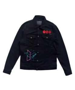 BTS BT21 Mic Drop 2026 Denim Jacket