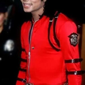 Bad World Tour Michael Jackson Red Jacket