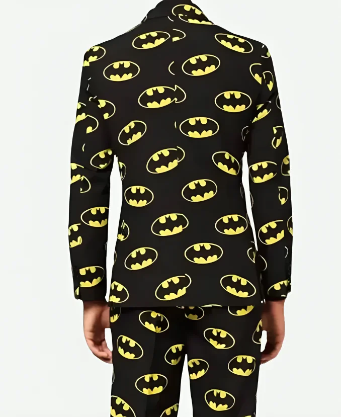 Batman Stylish 2 Piece Black Formal Suit For Halloween Batman Stylish 2 Piece Black Formal Suit For Halloween