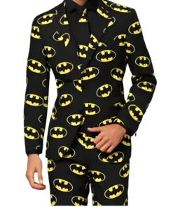 Batman Stylish 2 Piece Black Formal Suit For Halloween
