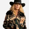 Beth Dutton Dutton Ranch 2026 Western Print Jacket
