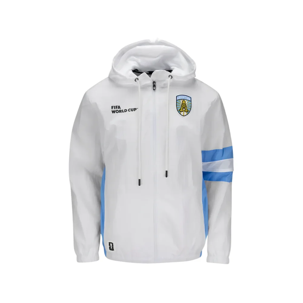 FIFA World Cup 2026 Argentina Windbreaker Jacket front FIFA World Cup 2026 Argentina Windbreaker Jacket front