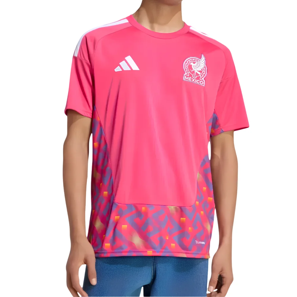 FIFA World Cup 2026 Mexico Goalkeeper Jersey front FIFA World Cup 2026 Mexico Goalkeeper Jersey front