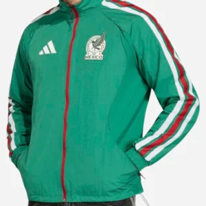 FIFA World Cup 2026 Mexico Green Anthem Jacket