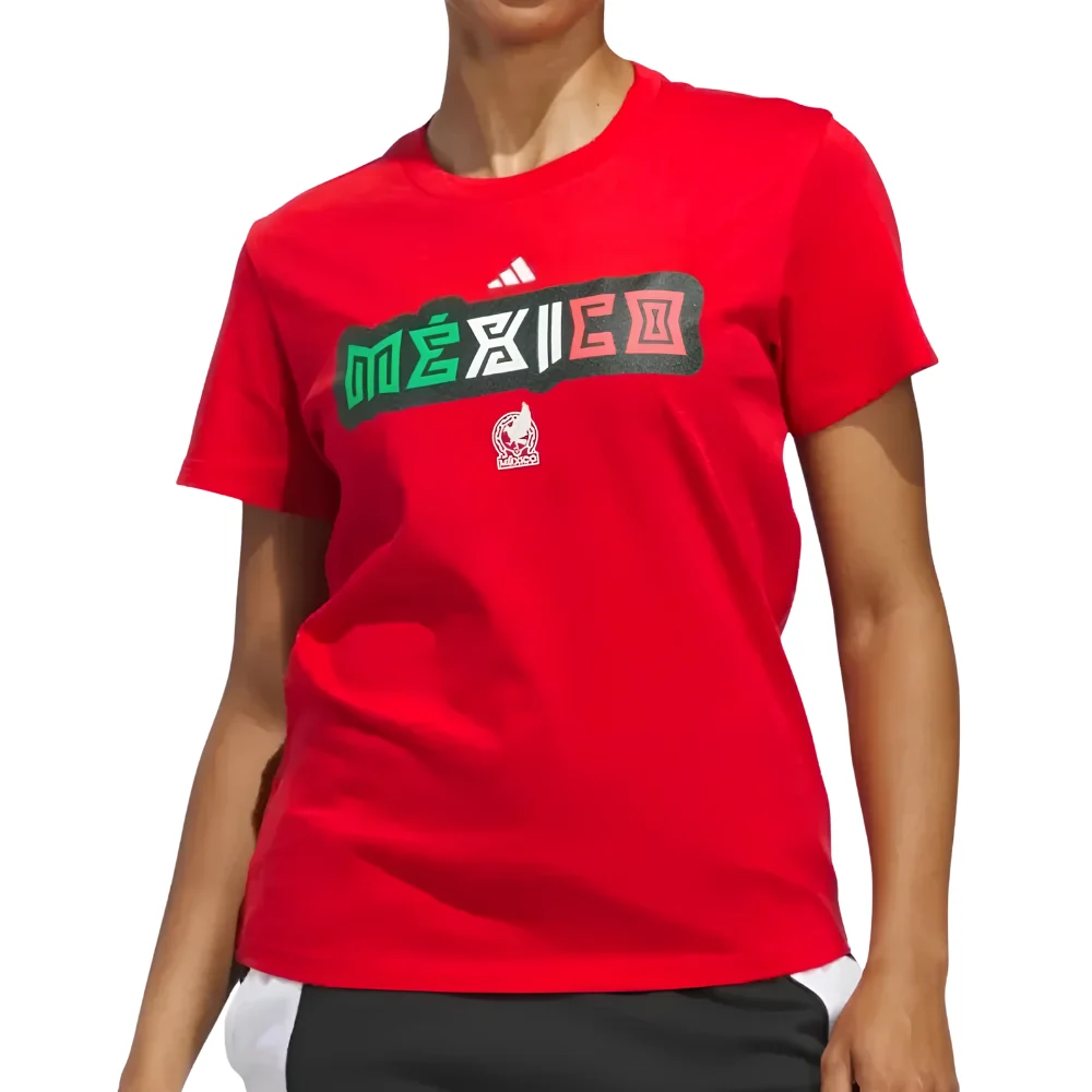 FIFA World Cup 2026 Mexico Home Graphic T-Shirt front FIFA World Cup 2026 Mexico Home Graphic T-Shirt front