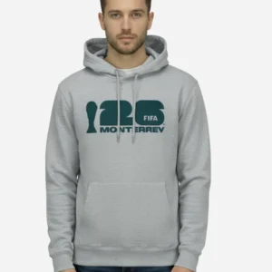 FIFA World Cup 2026 Monterrey Grey Hoodie