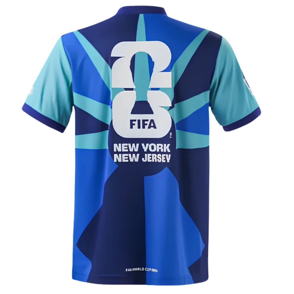 FIFA World Cup 2026 NY-NJ jersey main back FIFA World Cup 2026 NY-NJ jersey main back