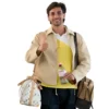 FIFA World Cup 2026 Spain Team Arrival Beige Jacket