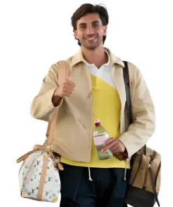 FIFA World Cup 2026 Spain Team Arrival Beige Jacket