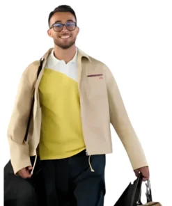 FIFA World Cup 2026 Team Arrival Beige Jacket