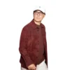 FIFA World Cup 2026 Türkiye Team brown Suede Jacket