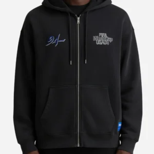 FIFA World Cup USA 94 Black Hooded Jacket