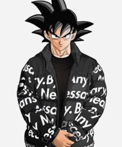 Goku Drip Puffer Jacket