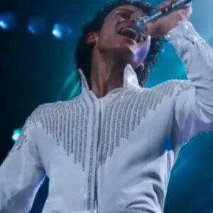 Jaafar Jackson Michael White Jacket