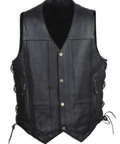 10 Pocket Black Vest