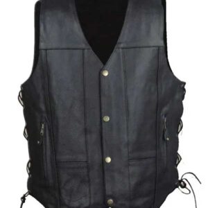 Men’s 10 Pocket Black Vest