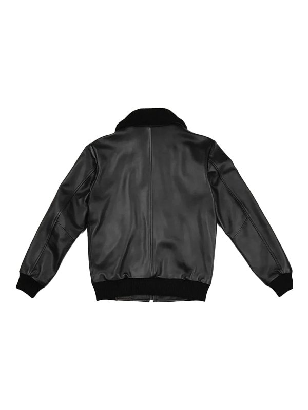 Mens-Black-Flight-Leather-Bomber-Jacket-Back.jpg